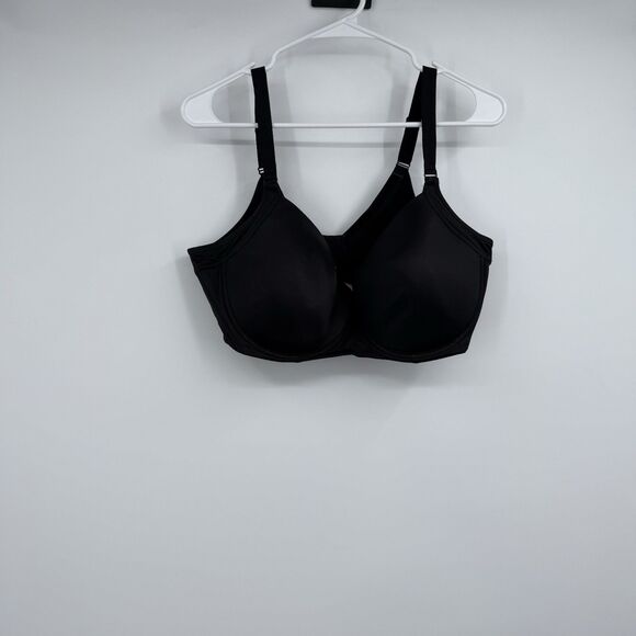 3D Curves Full-Busted 40D Contour Wire Padded Push Up Bra Sexy Black - Picture 1 of 10